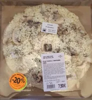 Pizza volaille champignon frais