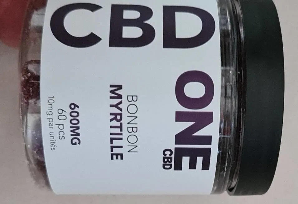 Cbd one bonbon myrtille