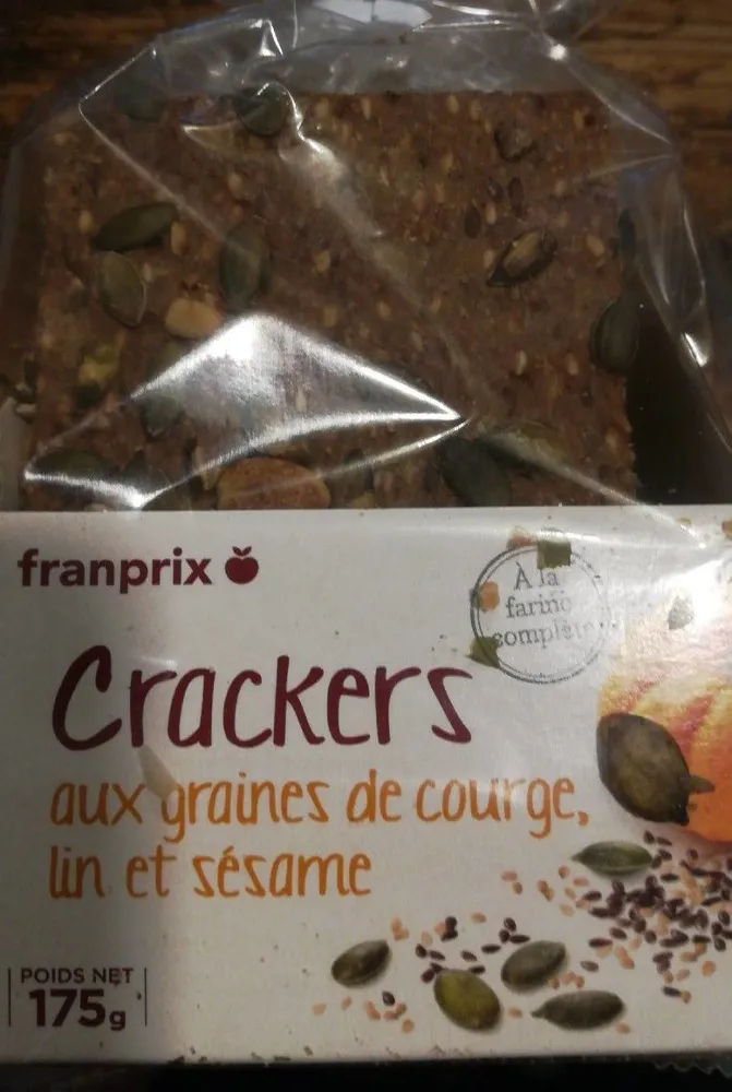 Biscuits salés aux graines