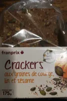 Biscuits salés aux graines