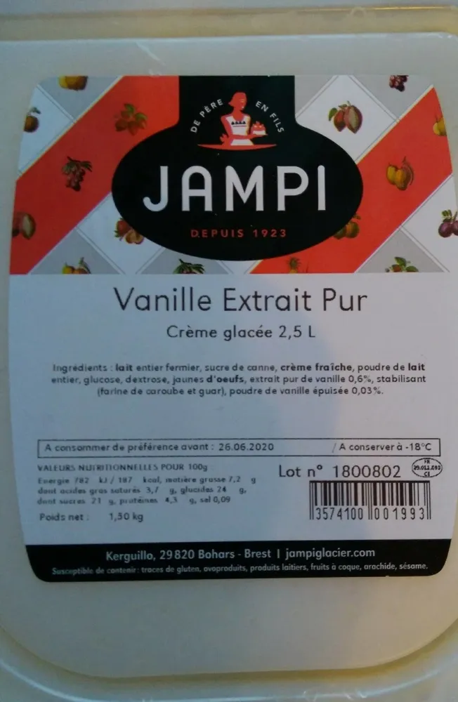 Glace vanille