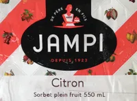 Sorbet Citron Jampi 550ML