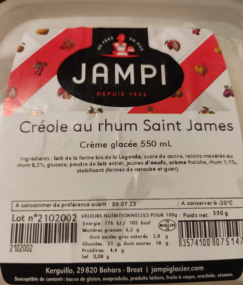 Glace créole