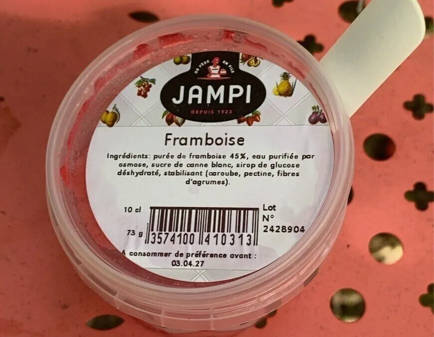 Glace framboise