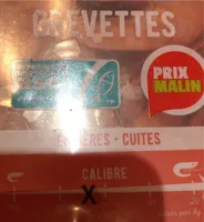 CREVETTES ENTIÈRES • CUITES