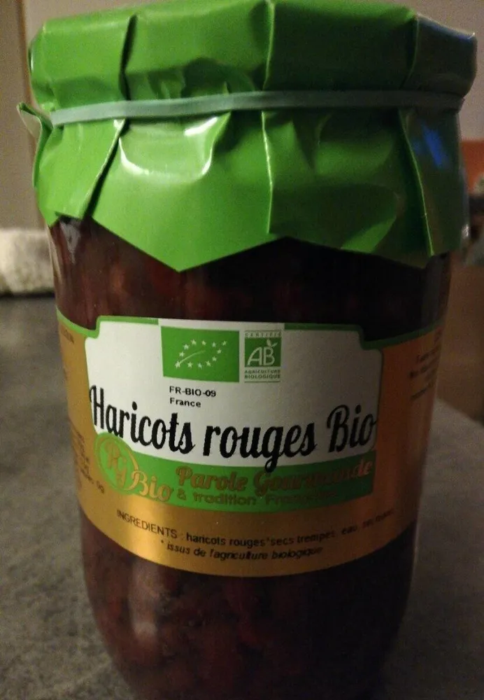 Haricots rouges bio