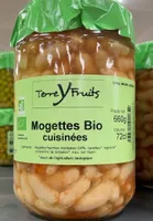 Mogettes bio cuisinées