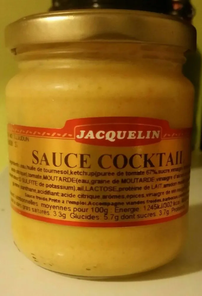 Sauce cocktail