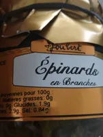 Épinards en branche