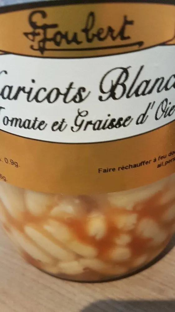 Haricots blancs tomate et graisse d oie