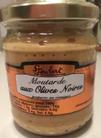 Moutarde aux olives noires