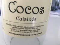 Cocos cuisinés