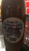 Soupe de poisson au coulis de homard