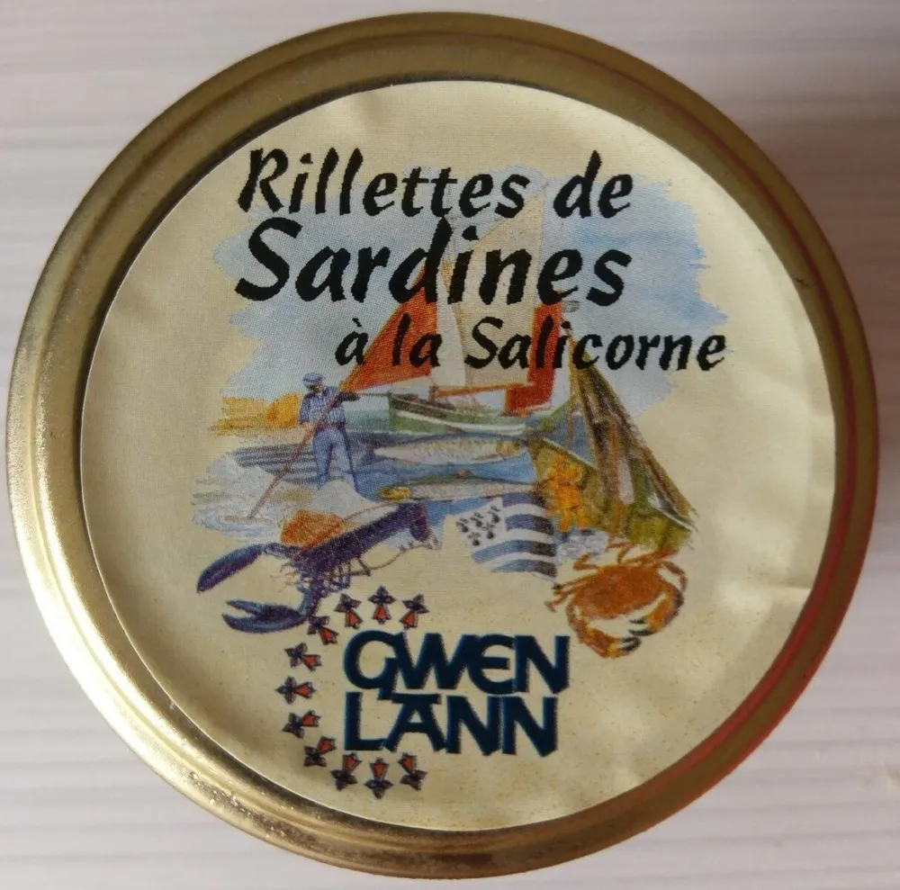 Rillettes de sardines à la salicorne