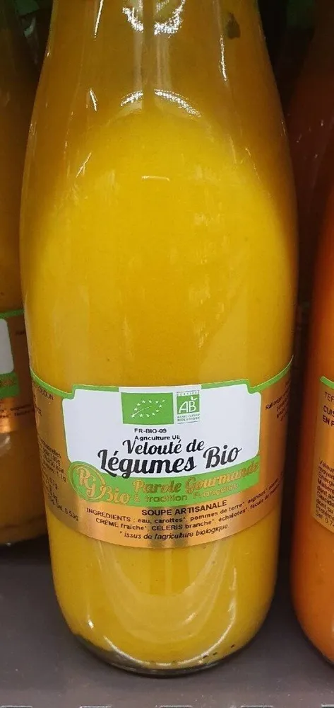 Velouté de légumes bio