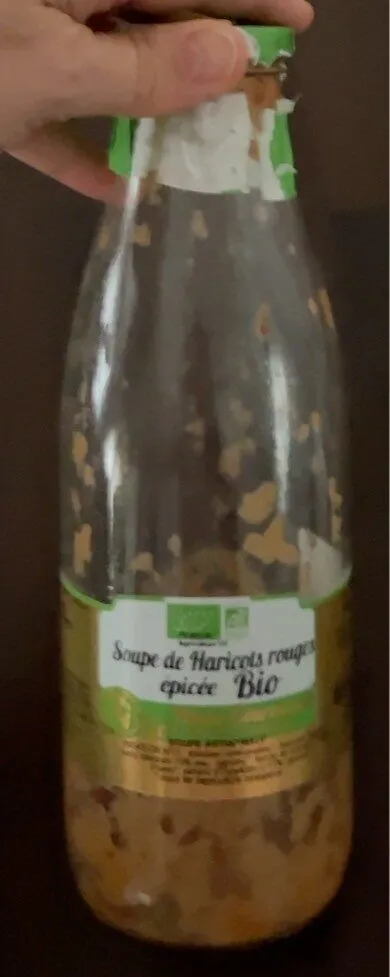 Soupe de haricots rouges épicée bio