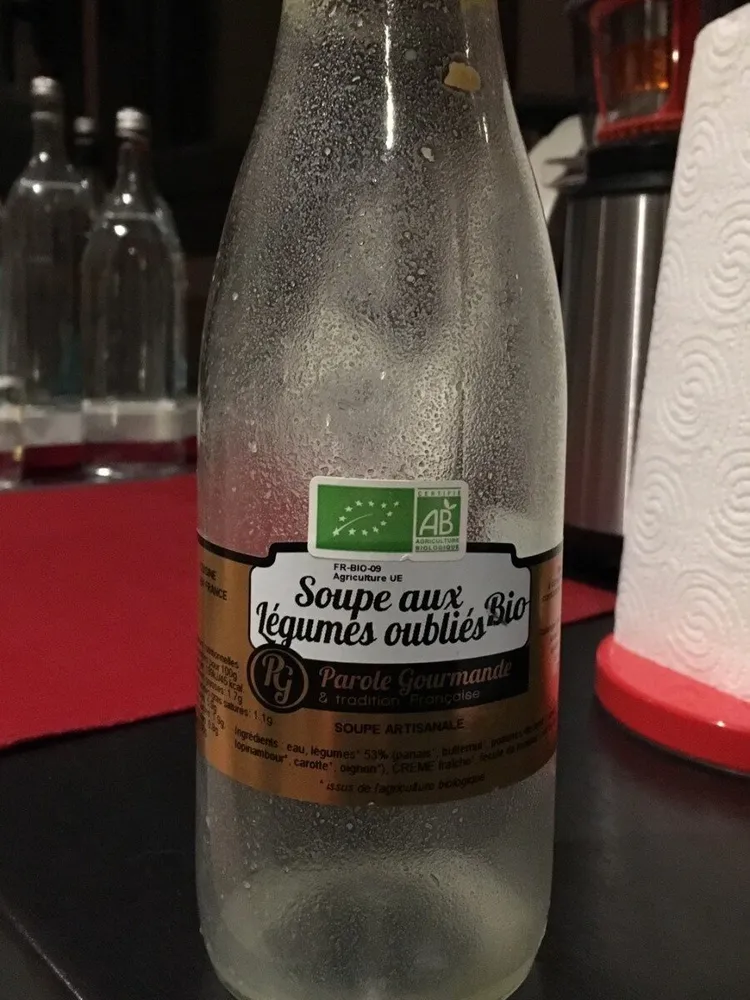 Soupe aux légumes oubliés bio