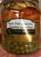 Petits pois extra-fins dt carottes extra-fines