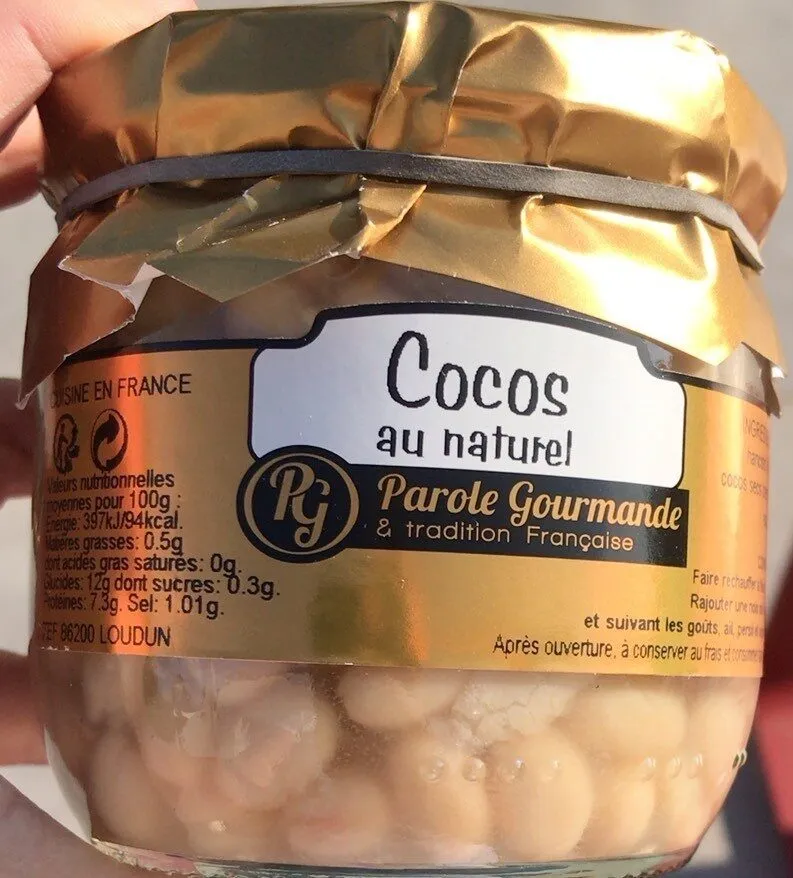 Cocos au naturel