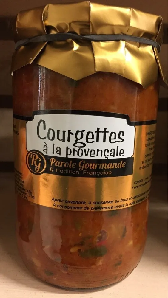 Courgettes a la provencales