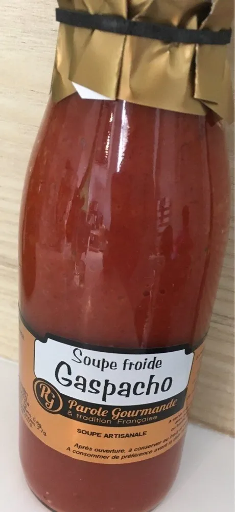 Soupe froide gaspacho