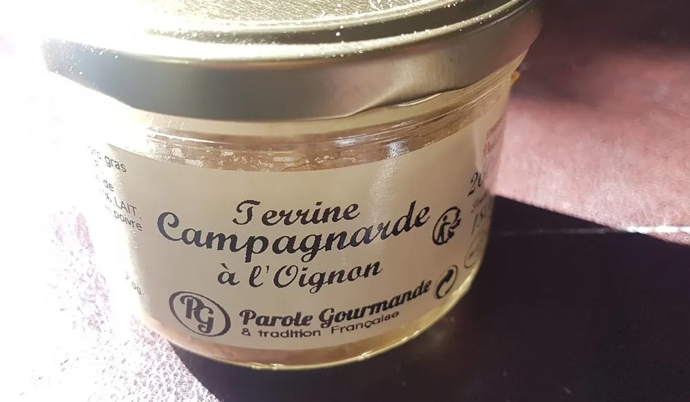 terrine campagnarde à l'oignon