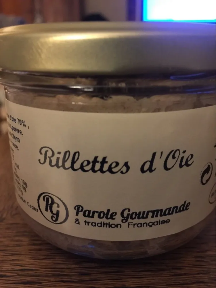 Rillettes d oie
