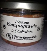 Terrine campagnarde à l'échalotte