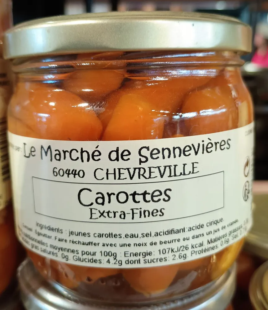 Carottes extra-fines