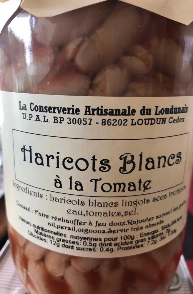 Haricots blancs à la tomate