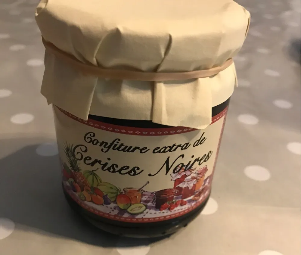 Confiture extea cerises noires