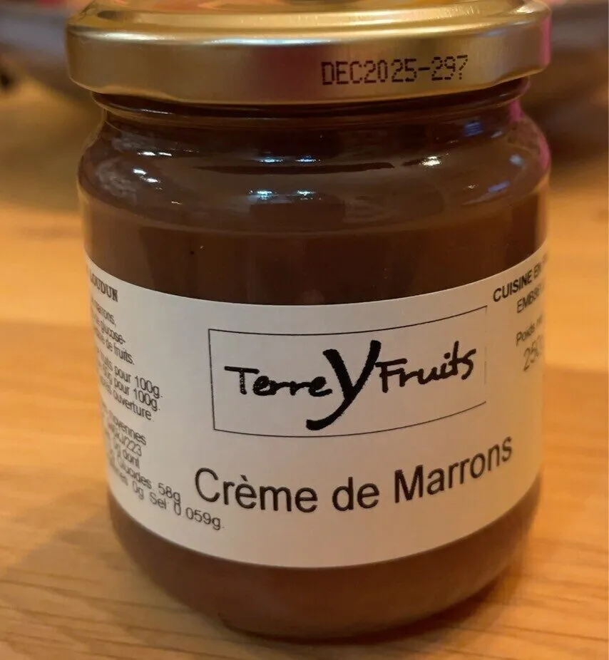 Crème de marrons