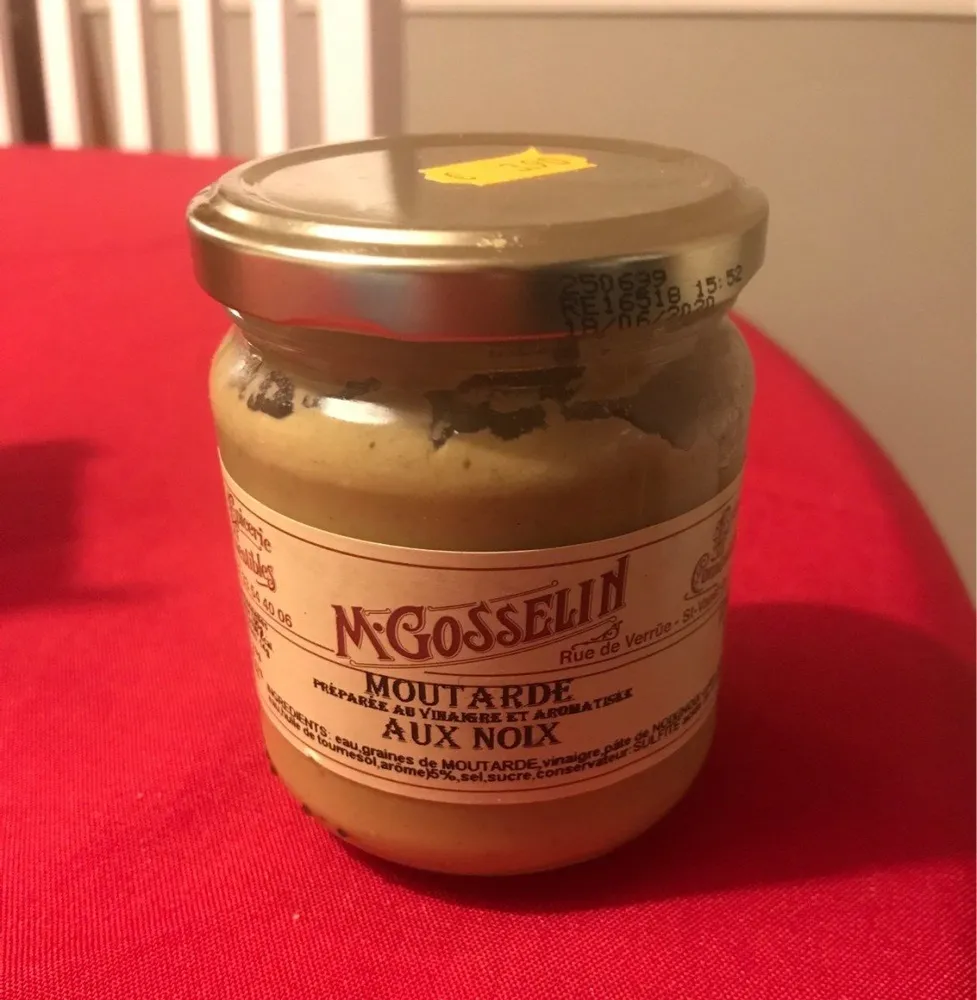 Moutarde au noix