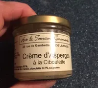 Creme d’asperges à la ciboulette