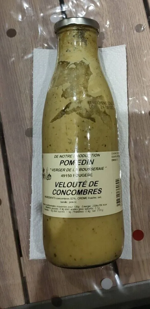 Velouté de concombres