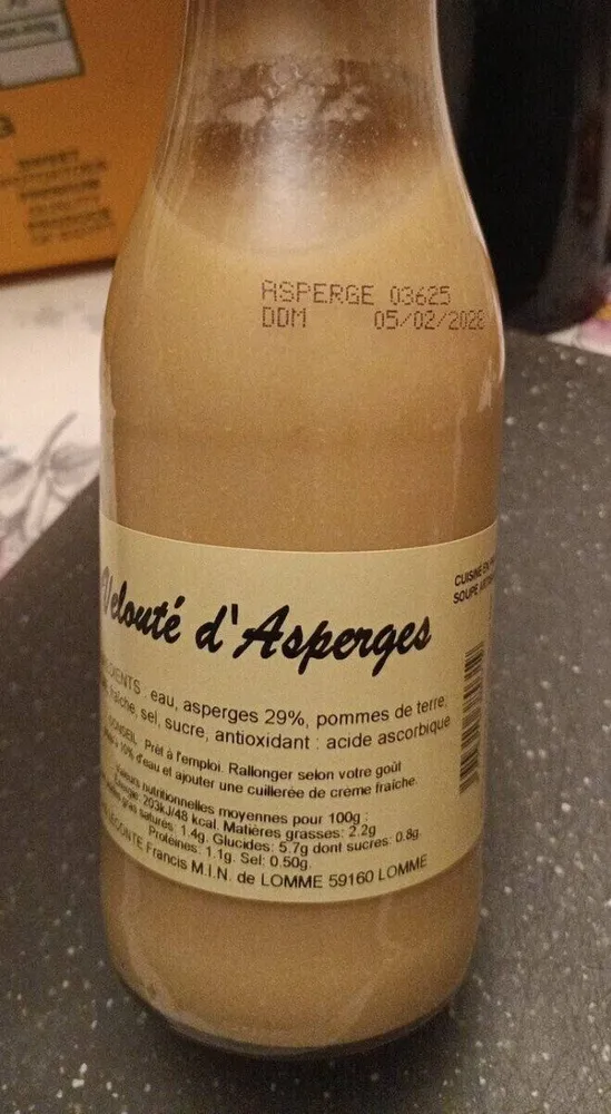 Velouté d'asperges