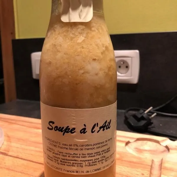 Soupe à l ail