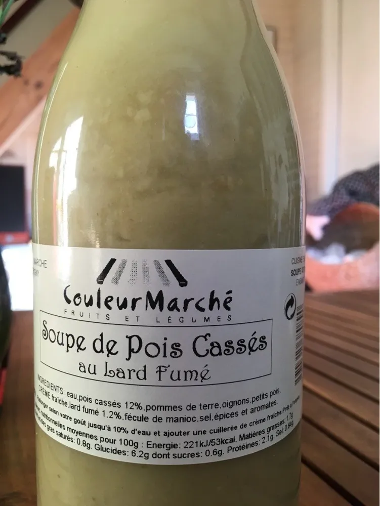 Soupe de pois cassés