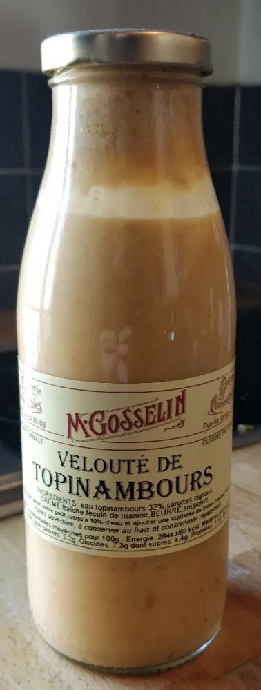 Velouté de topinambours