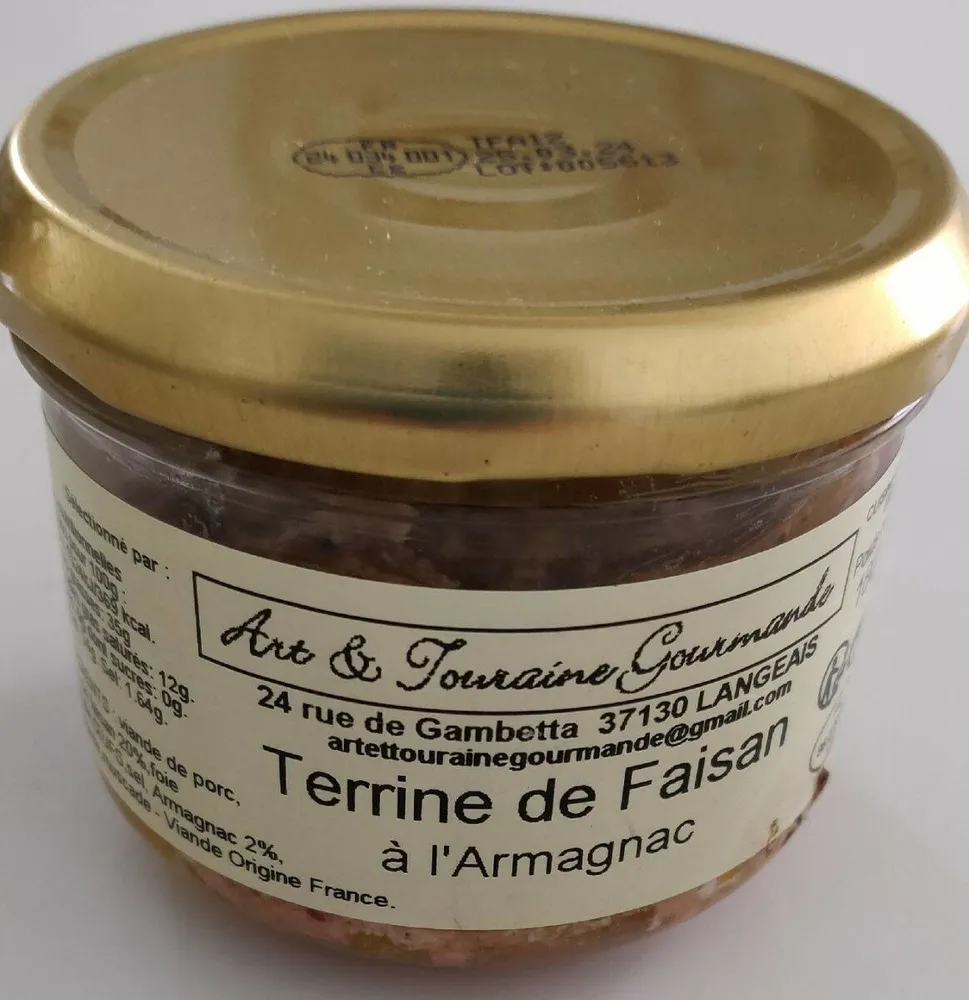 Terrine de Faisan à l'Armagnac