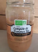 Compote de pommes bio