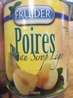 Poires au sirop léger