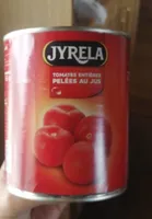 Tomates entières pelées au jus
