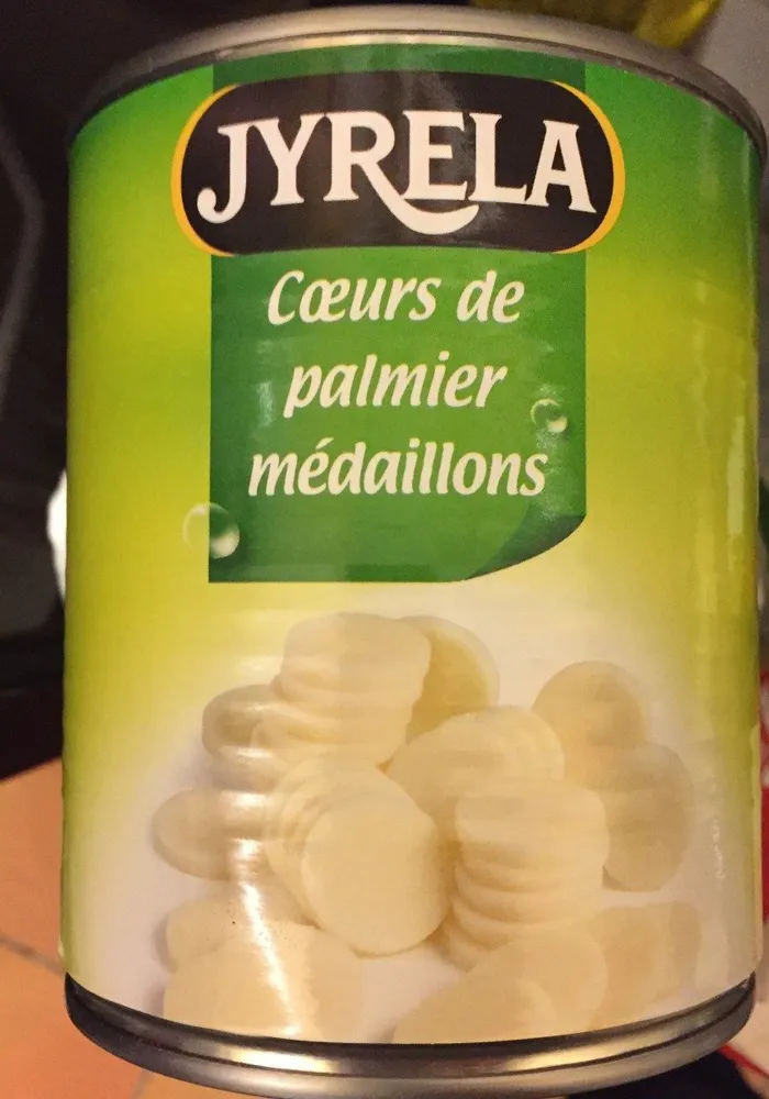 Coeur de palmier médaillons