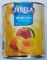 Pêches au Sirop Léger