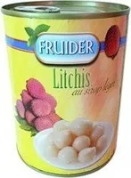 Litchis Dénoyautés Au Sirop Léger