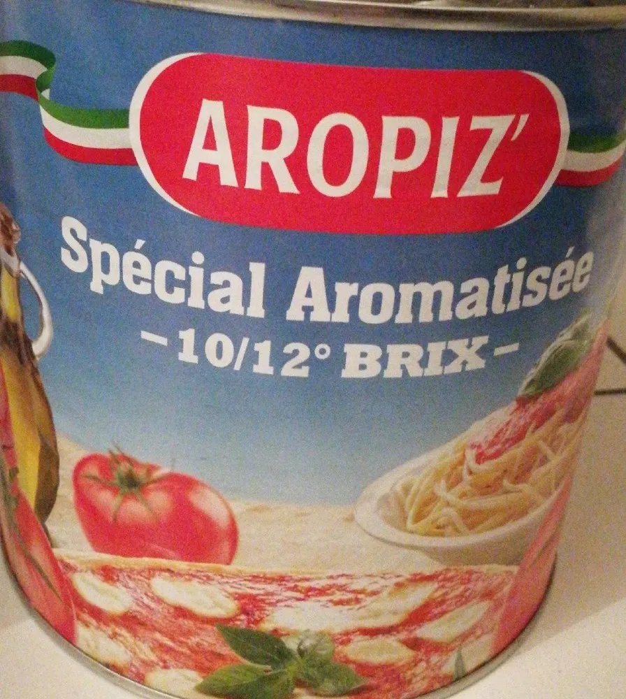 Aropiz coulis de pizza