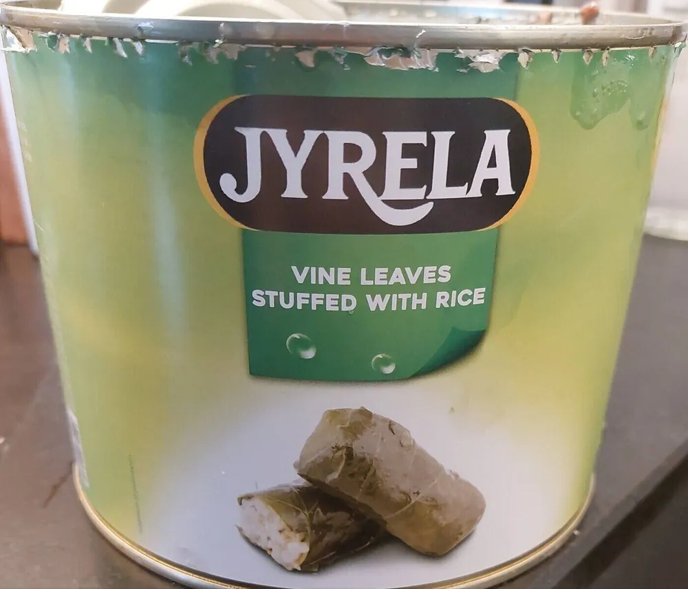 Feuille de vigne farcie au riz