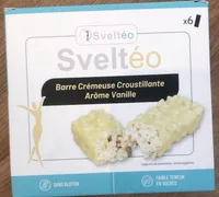 Svelteo barre cremeuse croustillante vanille