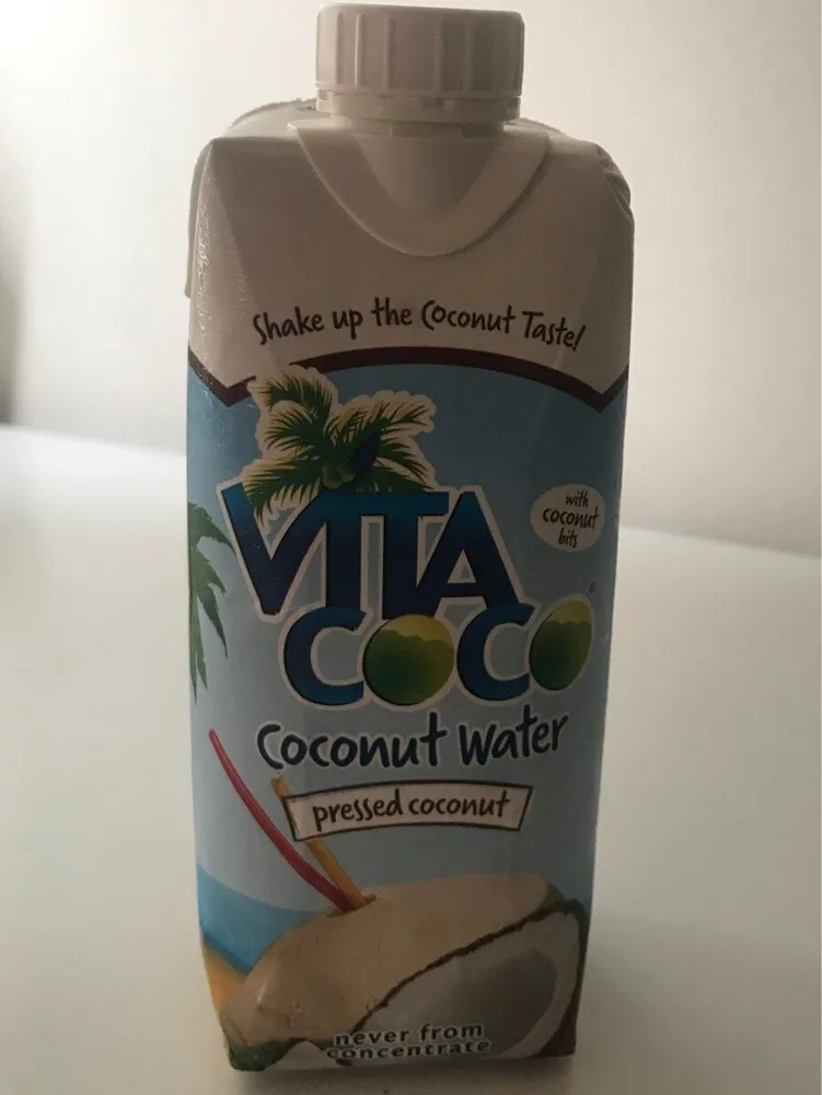 Coconut water pressed coconut